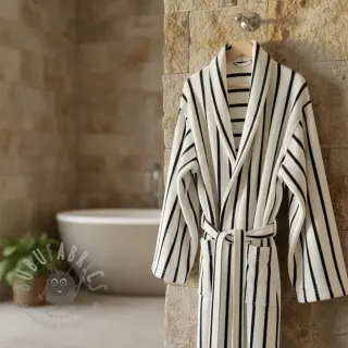 Frotté YARN DYED Stripe SMALL dark blue