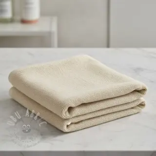 Elastisk frotté dark beige