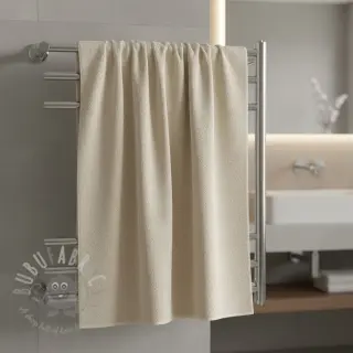 Elastisk frotté dark beige