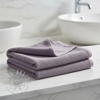 Elastisk frotté old purple