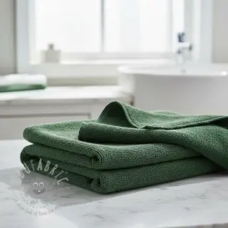 Elastisk frotté dark green