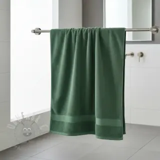 Elastisk frotté dark green