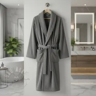 Frotté VELVET BAMBOO grey