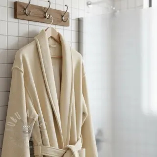 Elastisk frotté beige