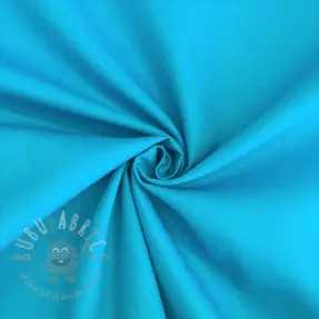 Bomullspoplin aqua
