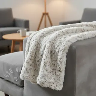 Konstpäls Animal skin brown