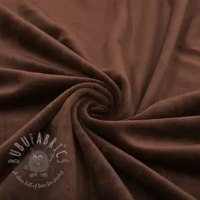 Sammet VELVET STRETCH dark brown