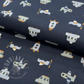 Bomullstyg Vehicles navy