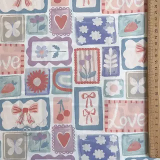 Bomullstyg Patchwork digital print
