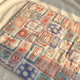 Bomullstyg Patchwork digital print