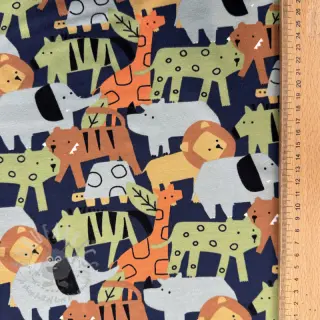 Sweatshirttyg Animaland navy