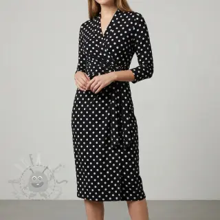 Viskos RADIANCE Polka dot black
