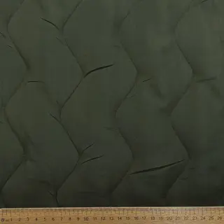 Prešívaná látka ZIG ZAG army green