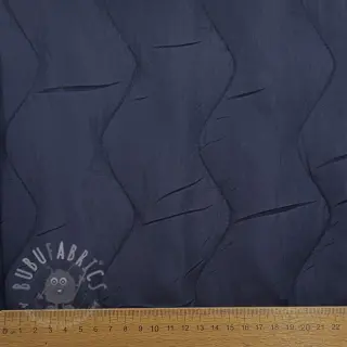 Vadderat tyg ZIG ZAG navy