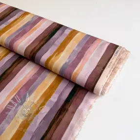 Viskos RADIANCE Stripes lavender digital print