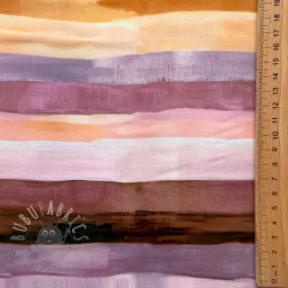 Viskos RADIANCE Stripes lavender digital print