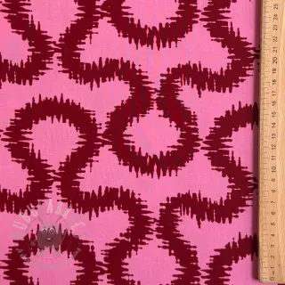 Viskos STRETCH Abstract pink