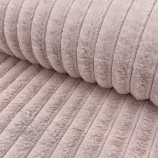 Konstpäls Stripes Luxe old rose