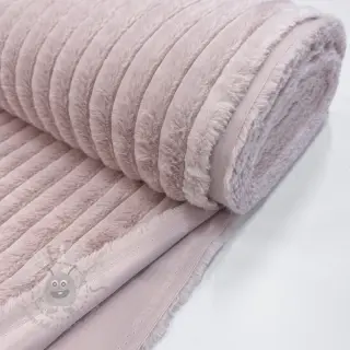 Konstpäls Stripes Luxe old rose