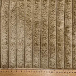 Umelá kožušina Stripes Luxe beige
