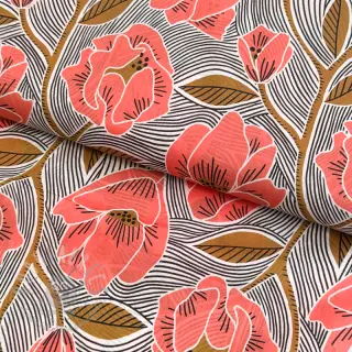 Bomullstyg VOILE Timi flowers