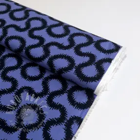 Viskos STRETCH Abstract blue