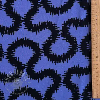 Viskos STRETCH Abstract blue