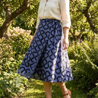 Viskos STRETCH Abstract blue