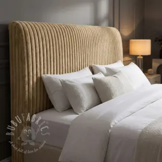 Konstpäls Stripes Luxe beige