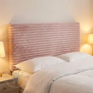 Konstpäls Stripes Luxe old rose