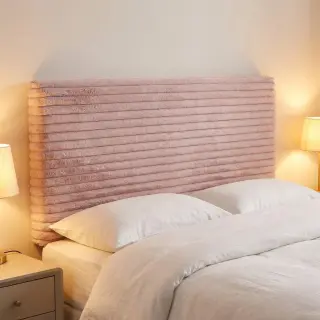 Umelá kožušina Stripes Luxe old rose