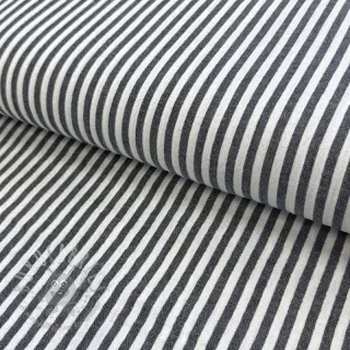 Dubbelgasväv/muslin YARN DYED Summer stripe navy