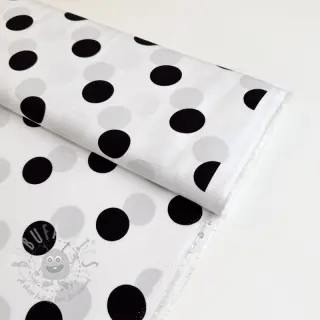 Viskos RADIANCE Polka BIG dot white