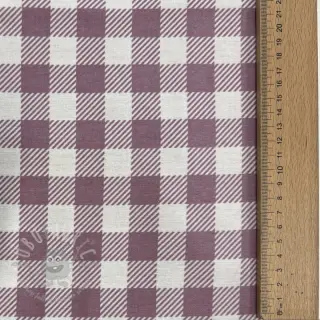 Bomullstyg FLANNEL BIG Check mauve