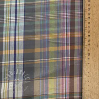 Bomullstyg YARN DYED Check Nina multi