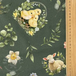 Dekorationstyg Bohemian Easter Mood digital print