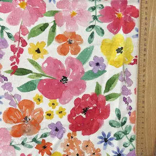 Dekorationstyg Floral Spark Party digital print