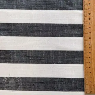 Viskos YARN DYED Stripes BIG navy