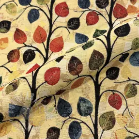 Dekorationstyg GOBELIN premium Leaves Funky Arty