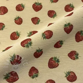 Dekorationstyg GOBELIN premium Strawberry Sweet Joy