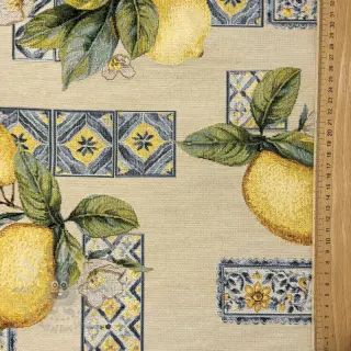 Dekorationstyg GOBELIN premium Citrus Lemon Azulejos