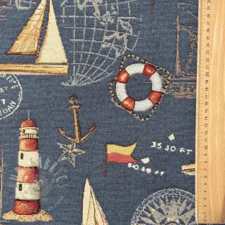 Dekorationstyg GOBELIN premium Coast Lighthouse Sea