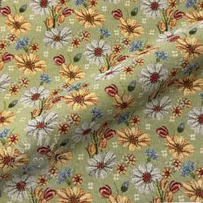 Dekorationstyg GOBELIN premium Floral Easter Flower