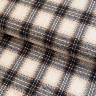 Bavlnená látka YARN DYED BRUSHED Check Tim beige