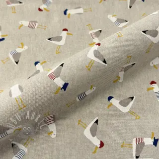 Dekorationstyg Linenlook premium Seagull dress up