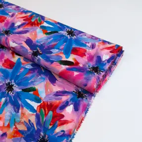 Viskos ECOVERO Flowers design D digital print