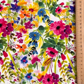 Viskóza RADIANCE Flowers Zanny digital print
