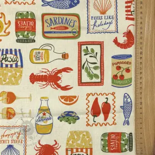 Dekorationstyg Mediterranean Vibe digital print