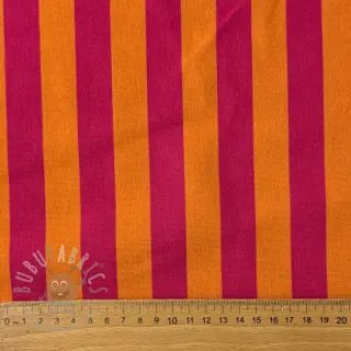 Dekorationstyg Joyful Small Stripe digital print
