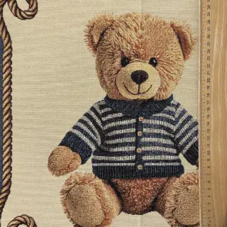 Dekoračná látka GOBELIN PREMIUM Teddy Bear Nautic PANEL